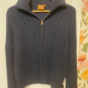 Tory Burch Women's Navy Sweater